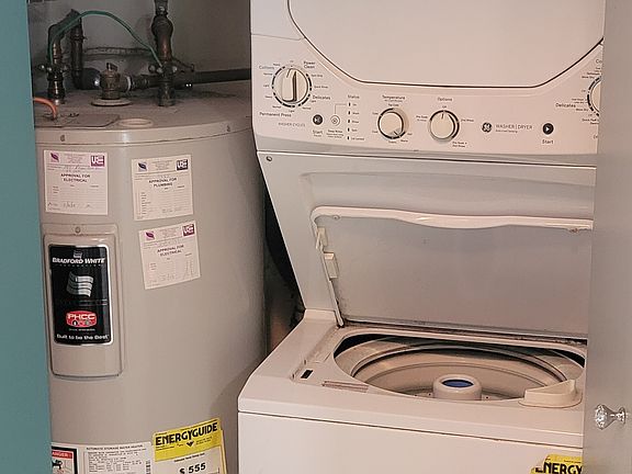 Washer & dryer in the condo
