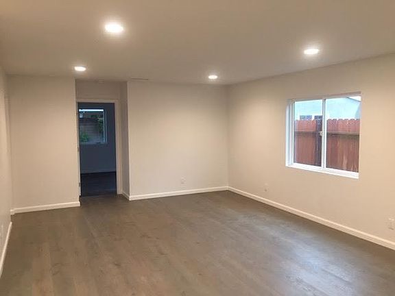 family room with new hardwood floors