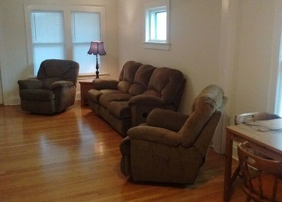 living room with furniture