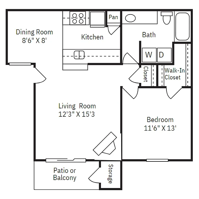 Floor plan A2