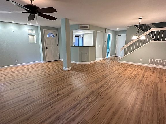 Front entry and dining area