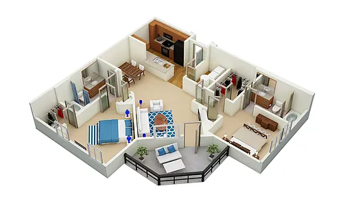 Floor plan San Marco