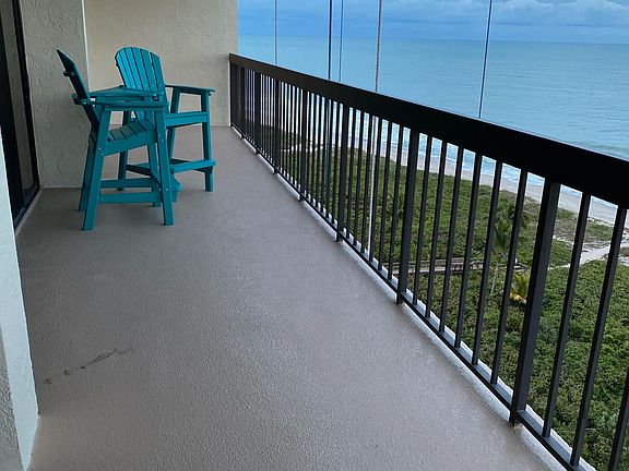 Balcony which opens to the living and both bedrooms