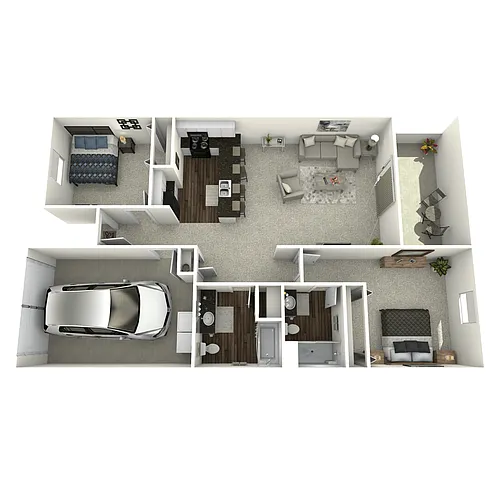 Floor plan 2 Bedroom
