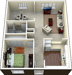 Floor plan A3 - HCS