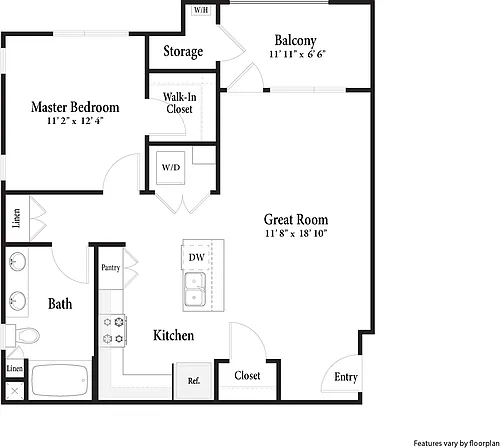 Floor plan A2F.2