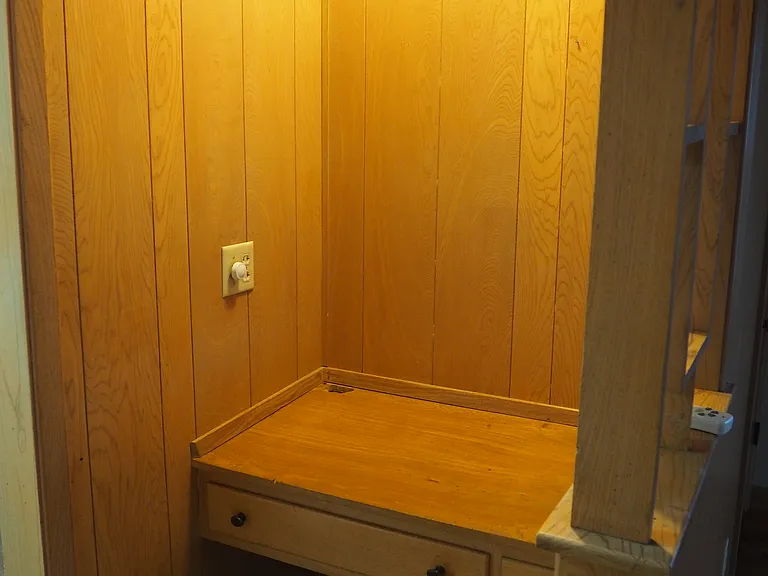 Built in desk