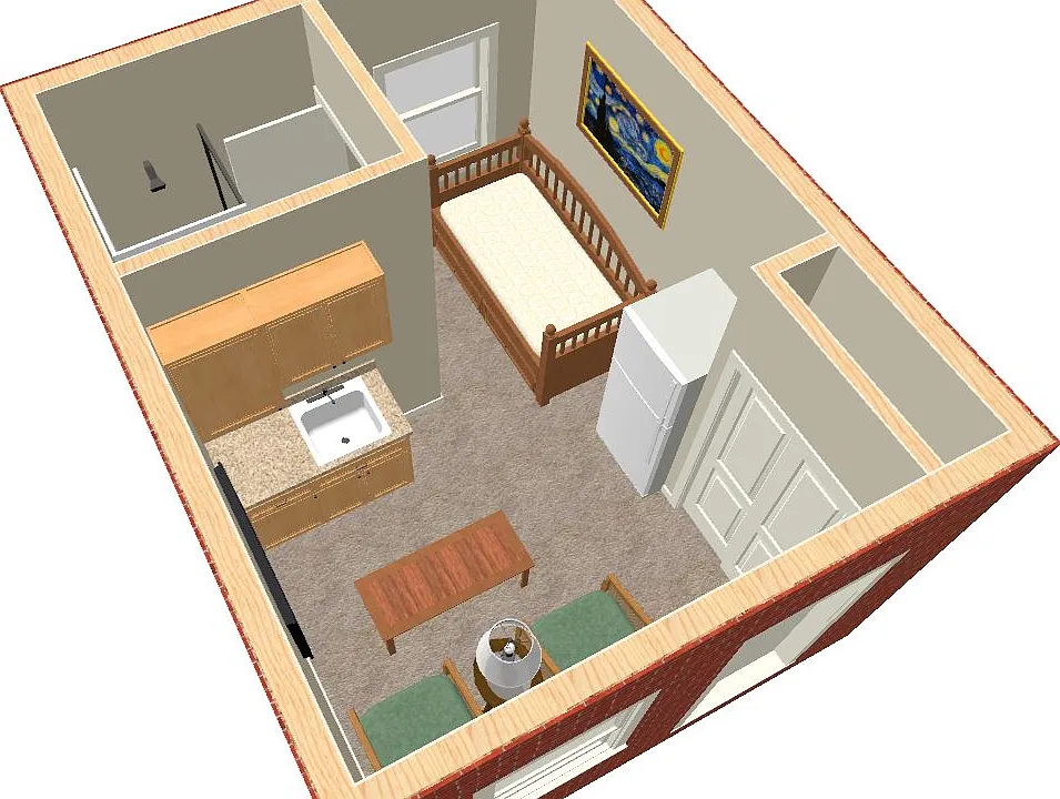 Oakview Efficiency Drawing 3D-B_01092014