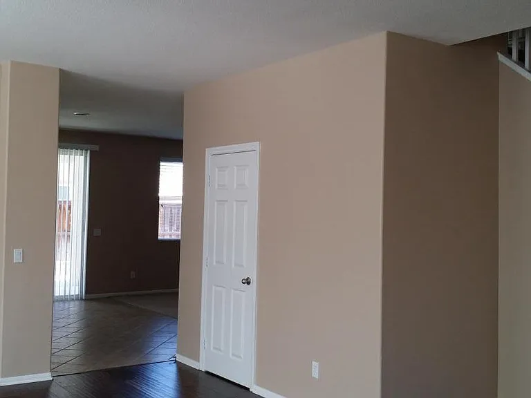 Downstairs.