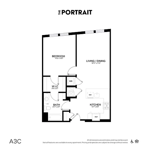 Floor plan A3C