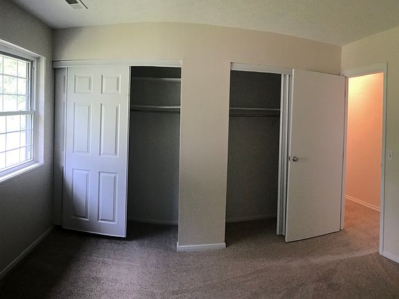 Large closets in master 