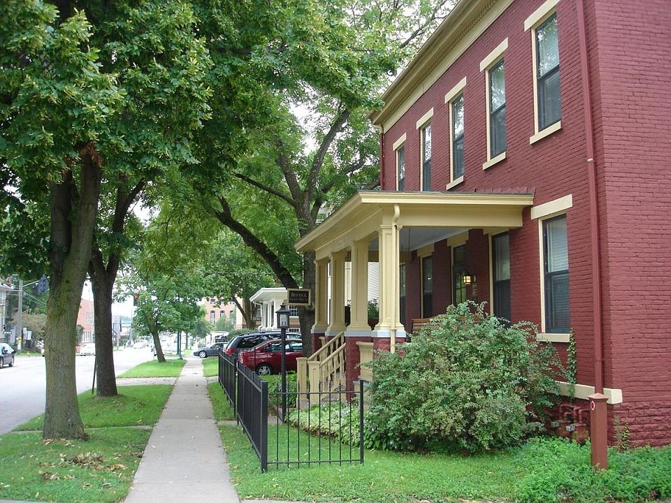 Exterior of the house, which is a national landmark.