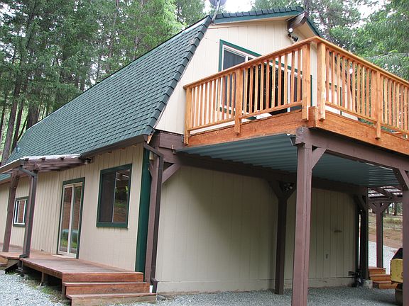 Carport under master deck