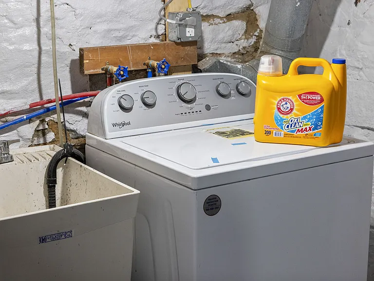 Washer in Unit.