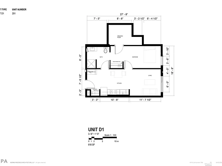 Unit D1 Floor Plan Unit D1 Floor Plan