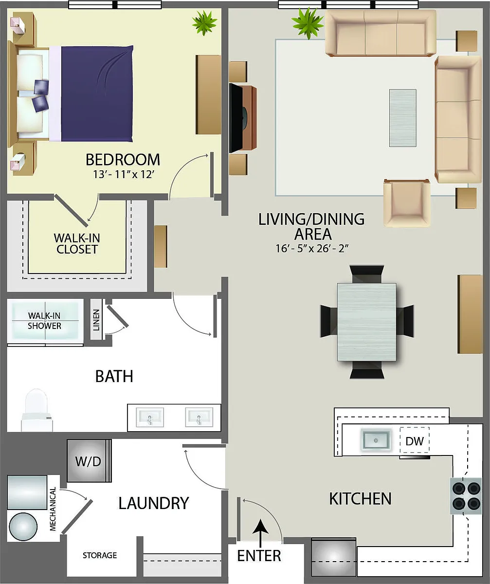 Floor plan B6