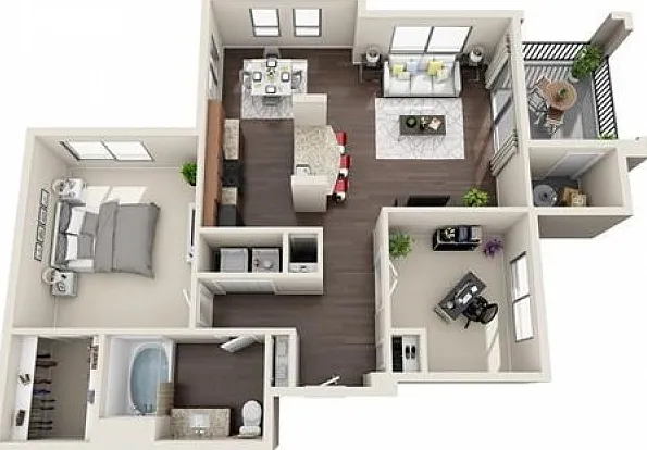 Newly Renovated, 964sqft, 1.5 bedroom/1 bathroom Newly Renovated, 964sqft, 1.5 bedroom/1 bathroom