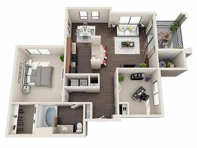 Floor plan A4 Platinum