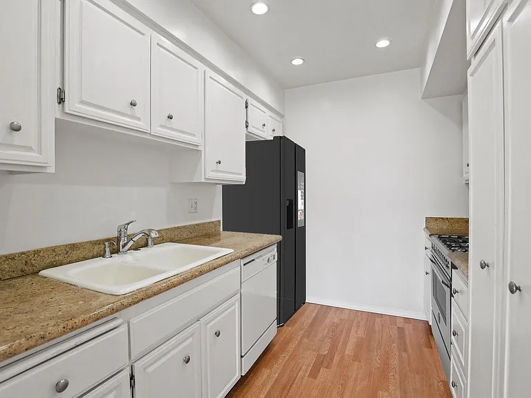 Kitchen with Refrigerator and Stove
