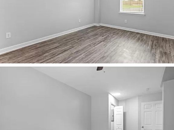 Both bedrooms have a generous closet