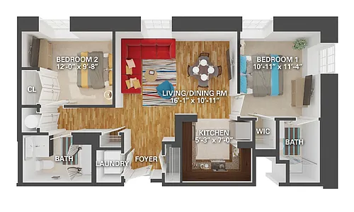 Floor plan Ambassador I