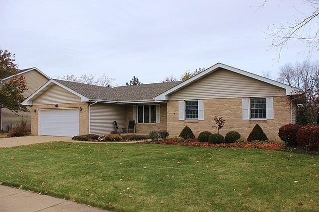 Brick and Aluminum siding. New roof in 2013!