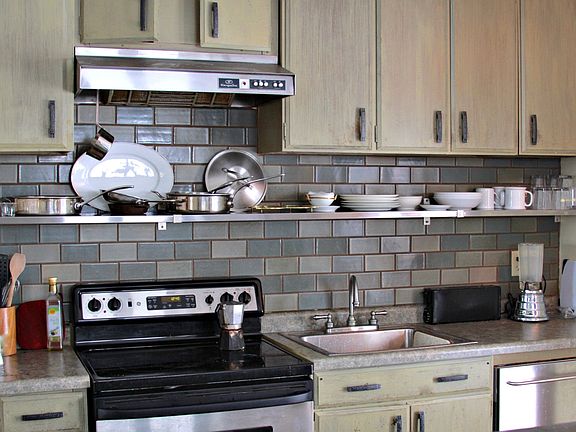 stainless appliances