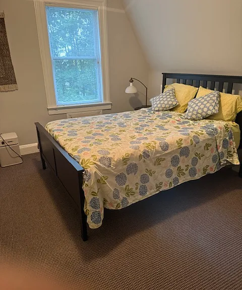 bedroom with queen