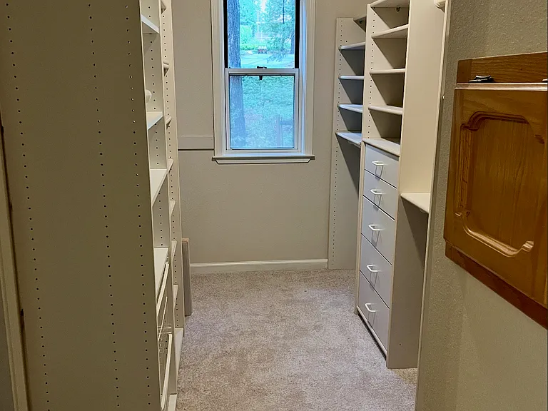 Walkin closet for bedroom 4 (master)
