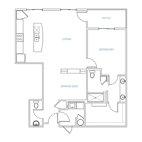 Floor plan B3