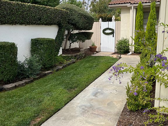 Walkway to the front door