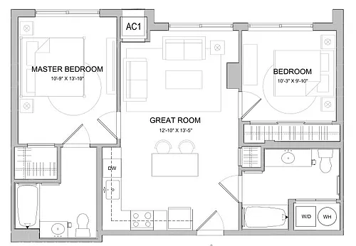 Floor plan RC Glenview