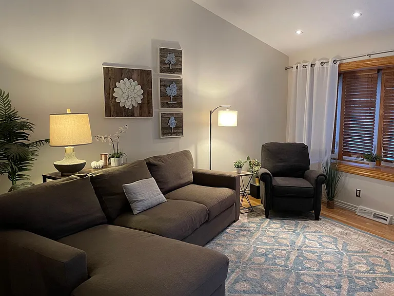 Living room, main level