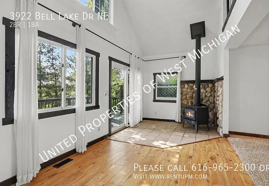 Available Now | Waterfront 2 Bed 1 Bath Single Family Home In Ada | Large Back Porch Overlooking ... — Photo 3