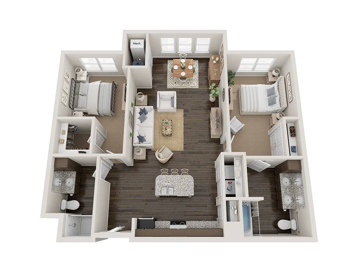 Floor plan The Watercrest B38SA
