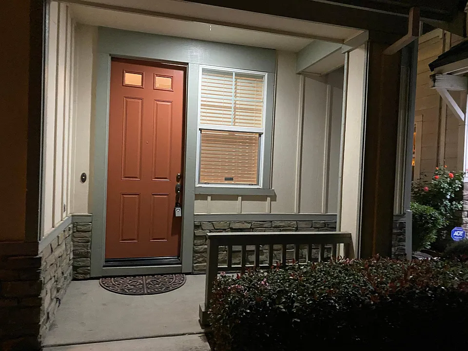 Entrance to the house