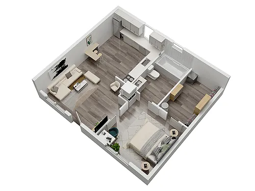 Floor plan Blue Flag