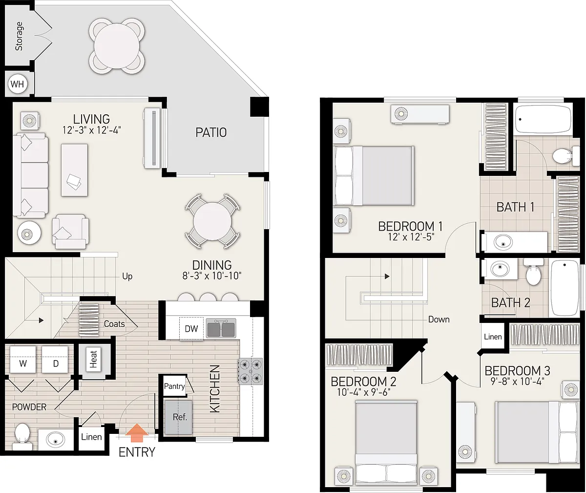 Floor plan Plan C