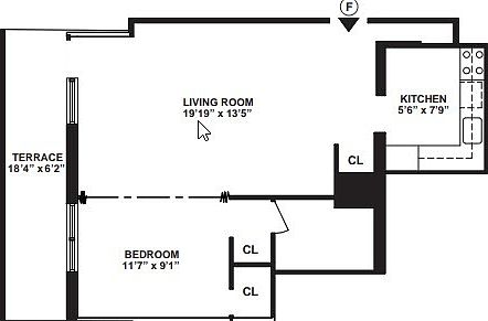 2nd image of 355 S End Ave APT 4F
