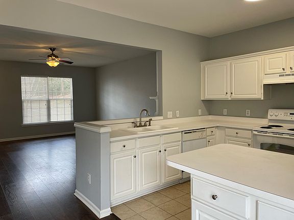 Spacious kitchen with plenty of storage