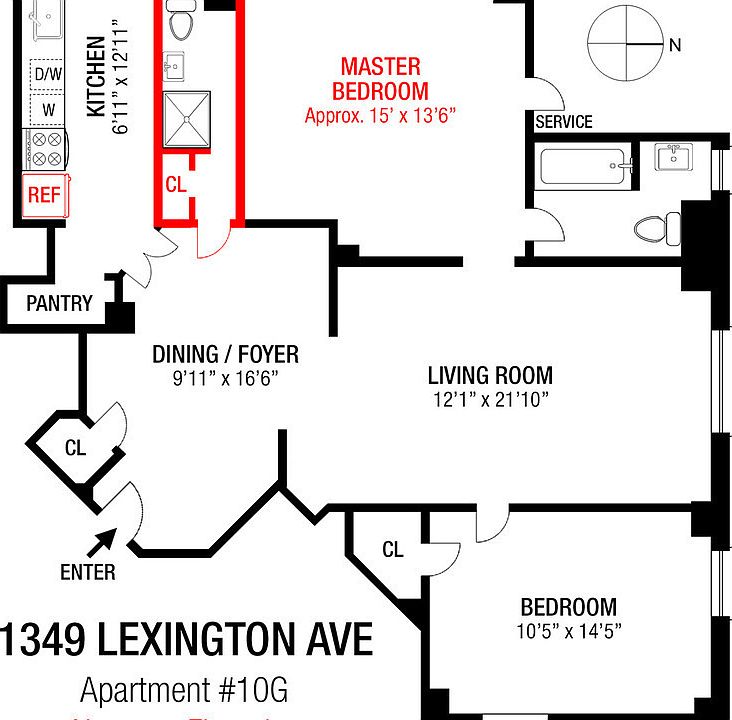 1st image of 1349 Lexington Ave APT 10G