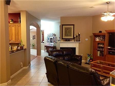 Family room with views throughout the home