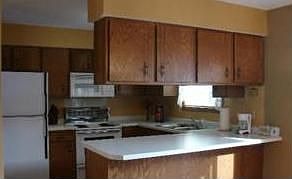 Walk-through kitchen