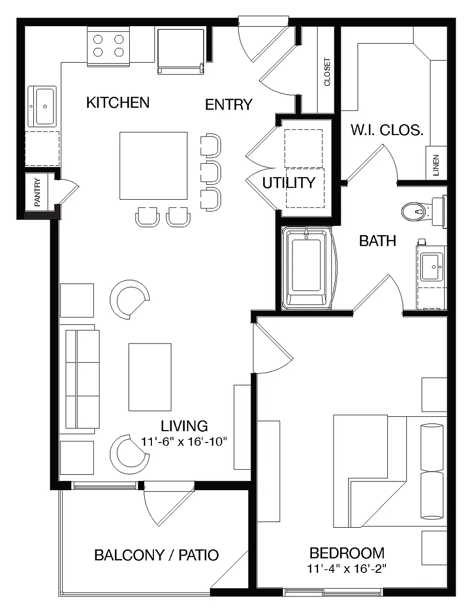 Floor plan Foraker