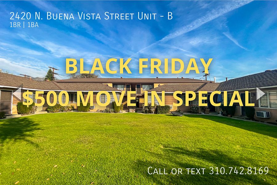 1st image of 2420 N Buena Vista St #B
