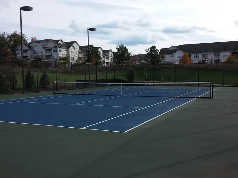 Tennis courts at the clubhouse