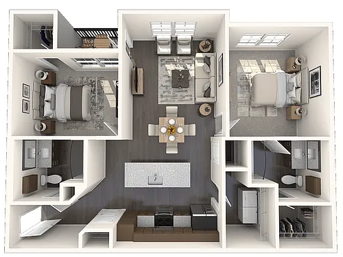 Floor plan B1