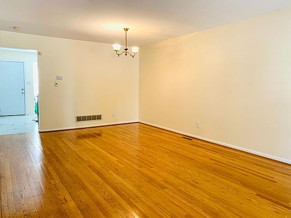 Living room with hardwood floor