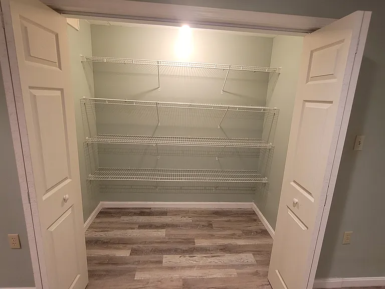 Basement closet