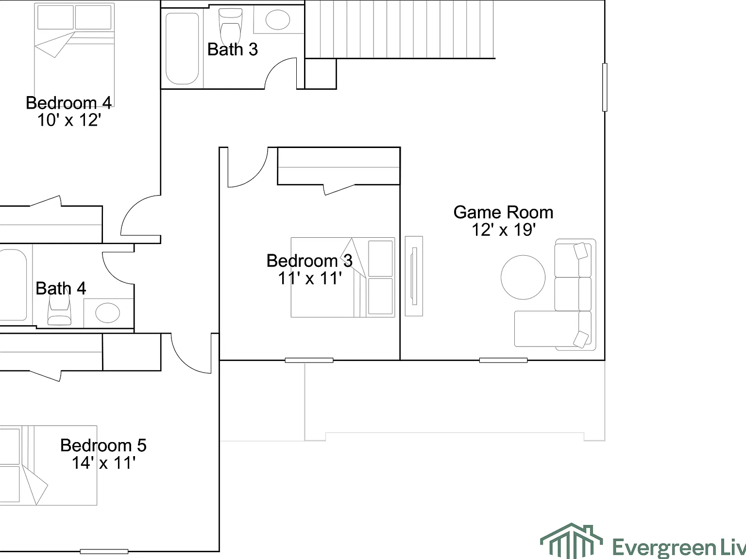 5 bed, 4.0 bath, 2750 sqft, $2,370 — Photo 3